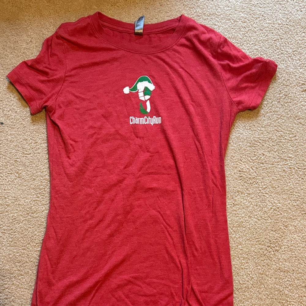 Red Charm City Run T-Shirt